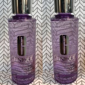 Clinique makeup remover take the day off x2